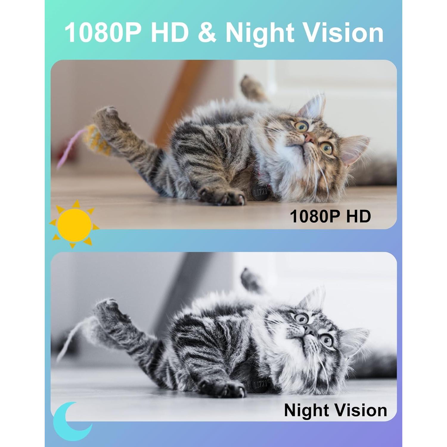 Cámara Mini Inalámbrica 1080P Yizhan - Seguridad Interior