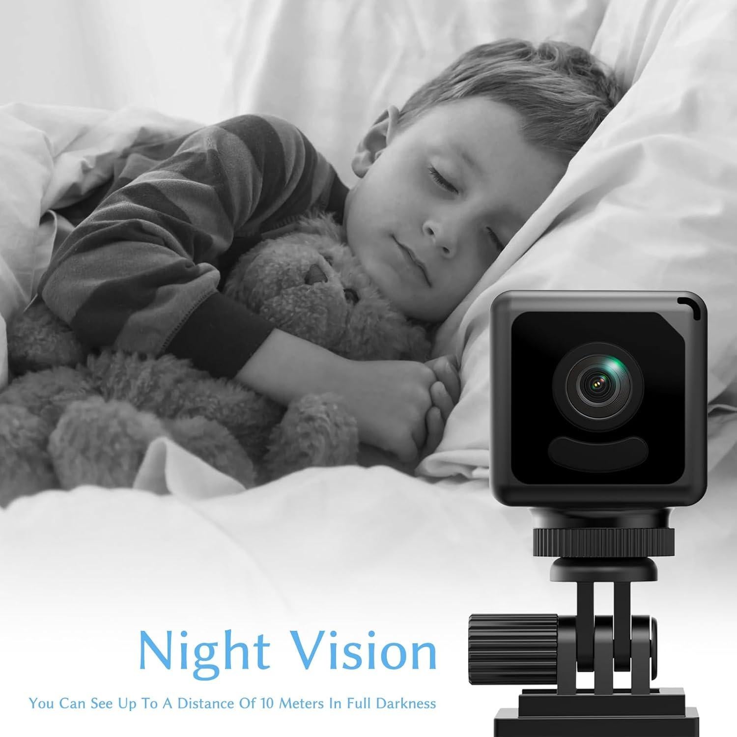 Cámara de Seguridad Inalámbrica 4K LMQPT con Visión Nocturna