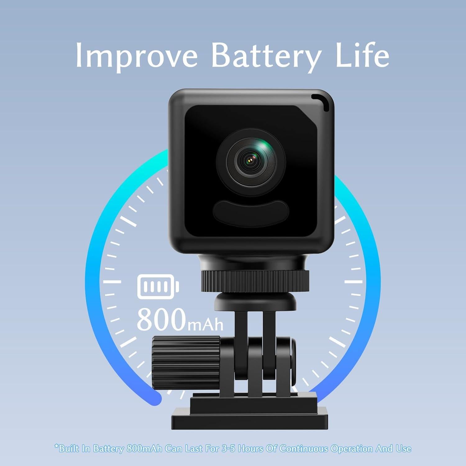 Cámara de Seguridad Inalámbrica 4K LMQPT con Visión Nocturna