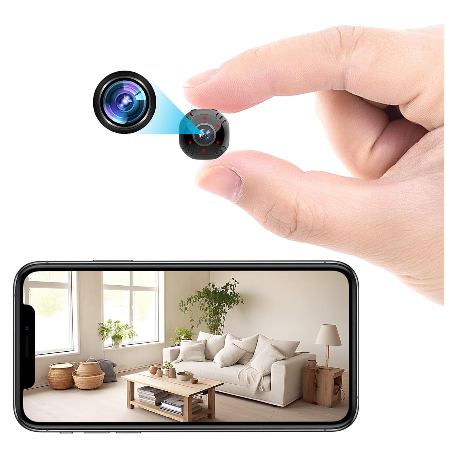 Cámara Espía WiFi Inalámbrica 1080P LAIFUCAM Seguridad