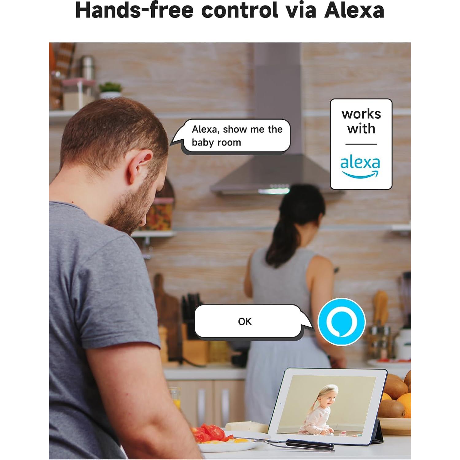 Cámara de Seguridad Interior 1080P JAIOTlink WiFi Negro