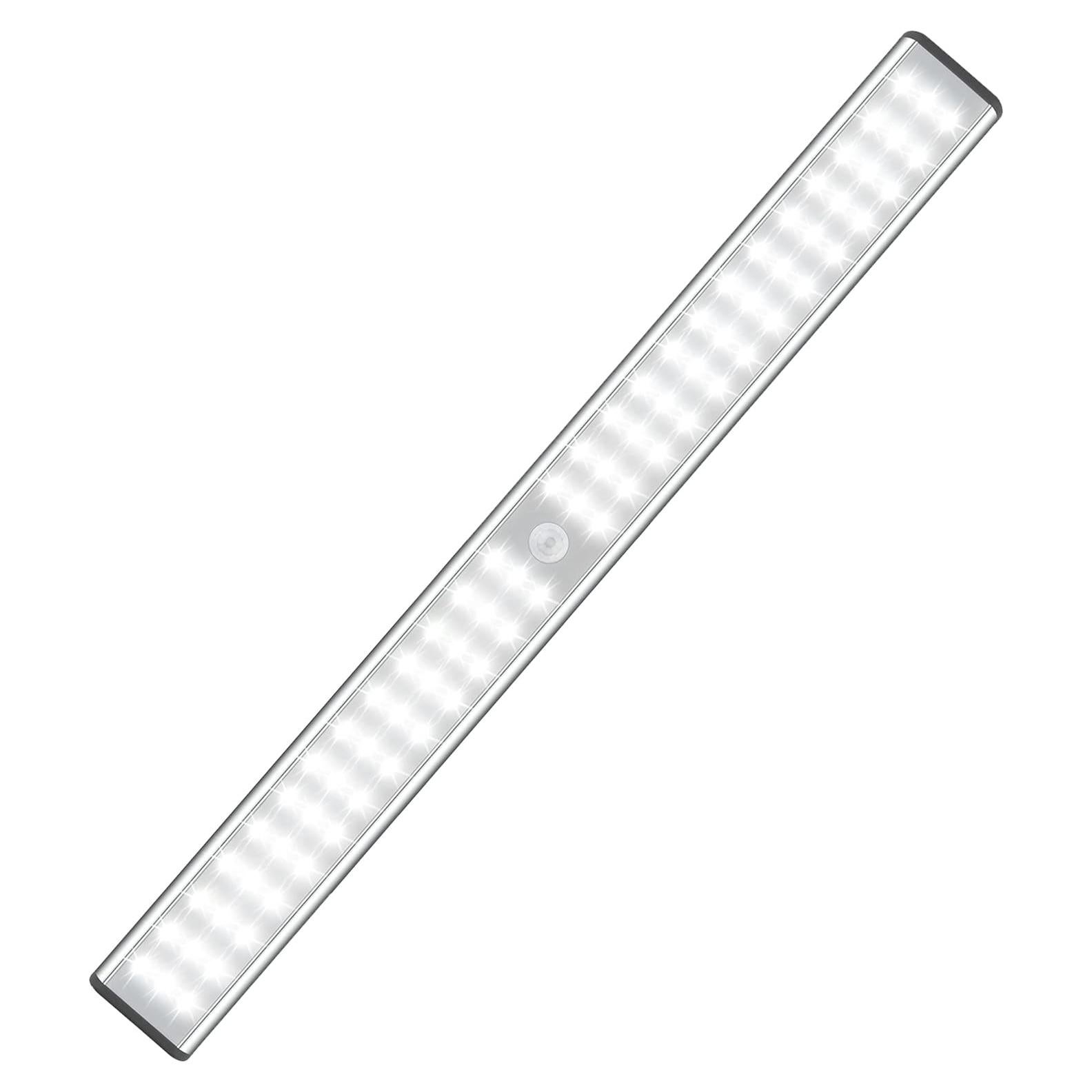 Luz Nocturna LED MOSTON 78 LEDs Sensor Movimiento 2500mAh