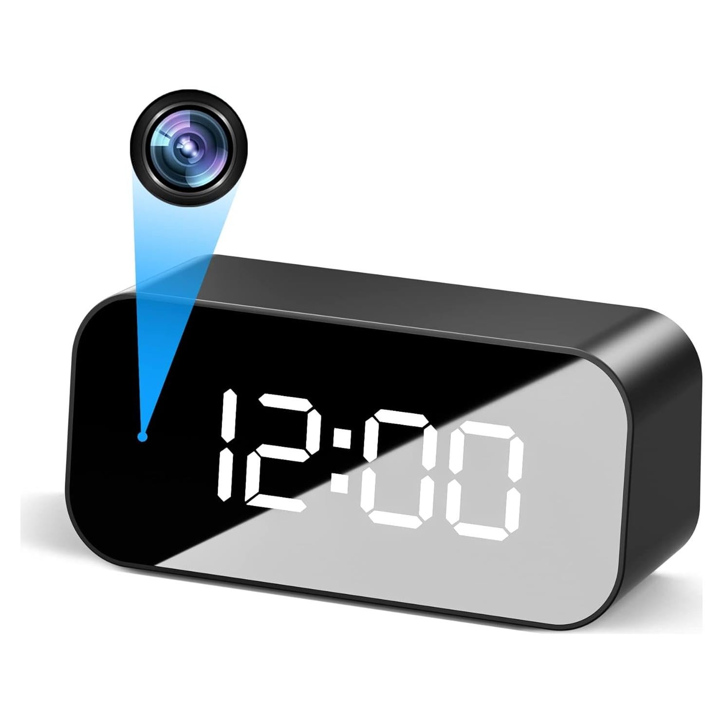 Reloj Cámara Oculta WiFi 4K FHD con Visión Nocturna