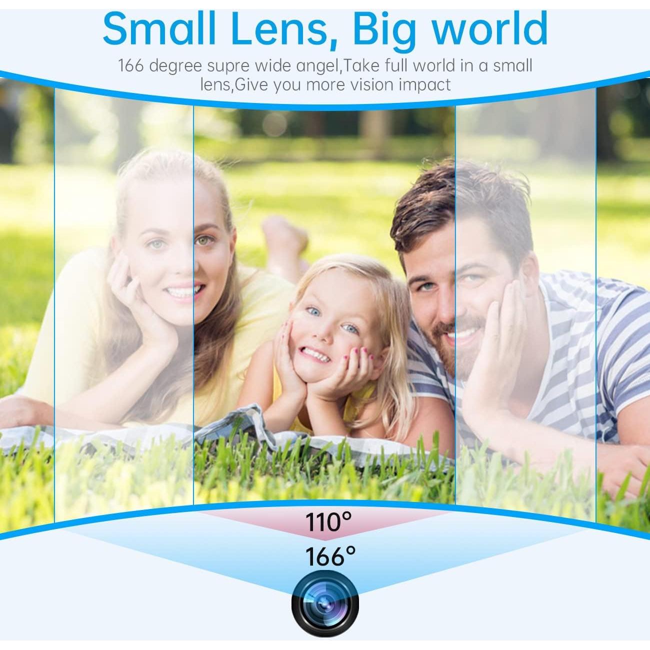 Reloj Cámara Oculta WiFi 4K FHD con Visión Nocturna