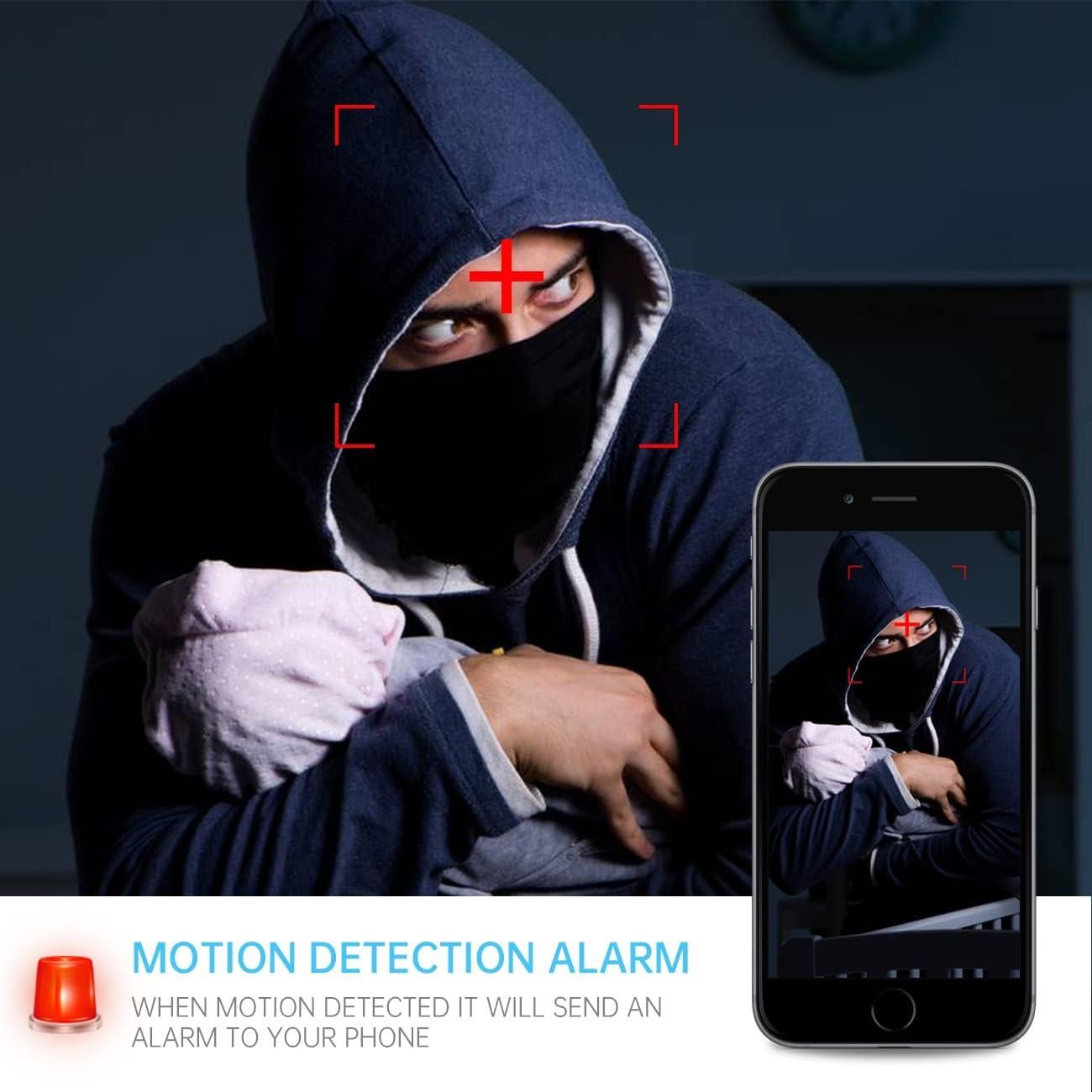 Reloj Cámara Oculta WiFi 4K FHD con Visión Nocturna