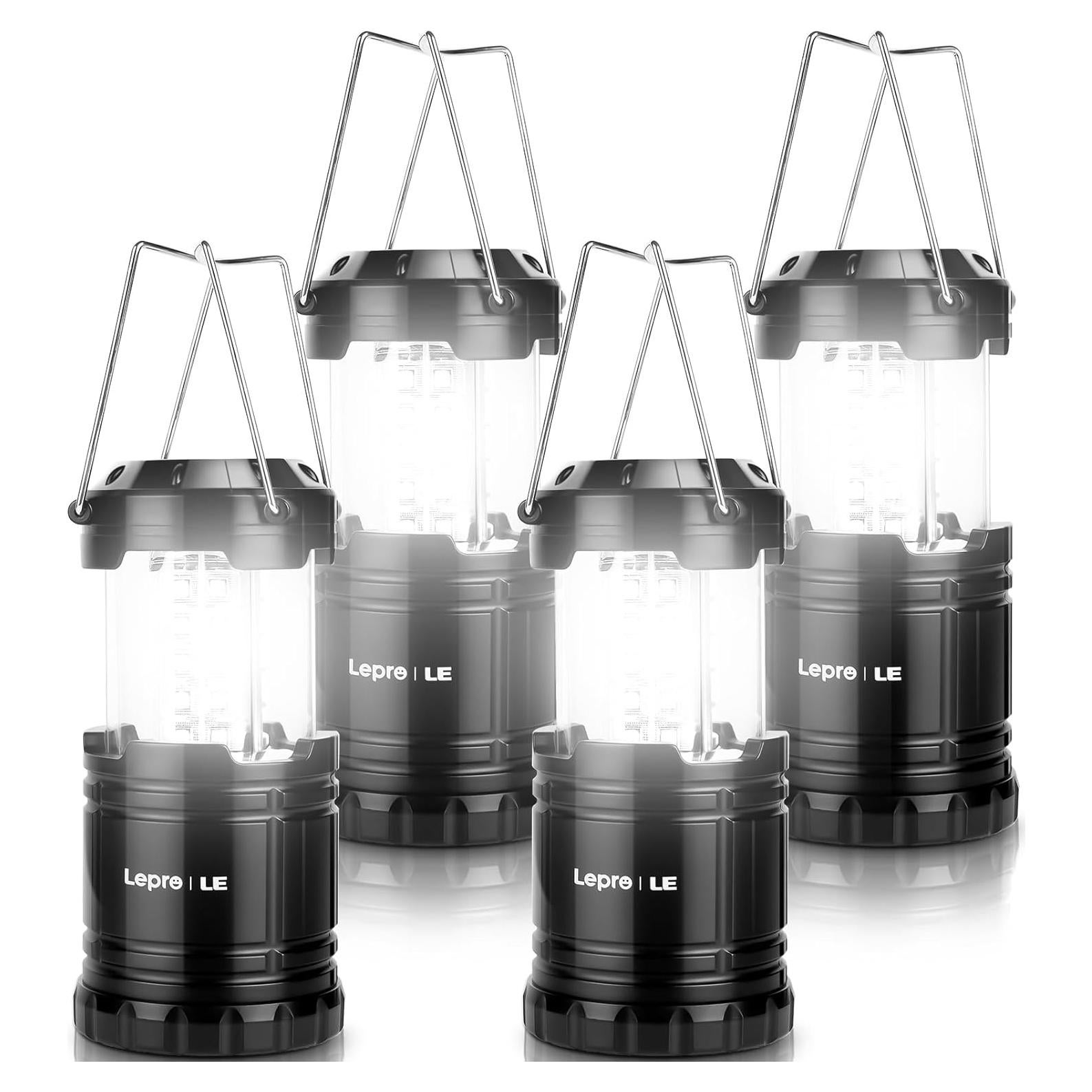 Linterna Camping LED Lepro 190 Lúmenes Plegable IPX4