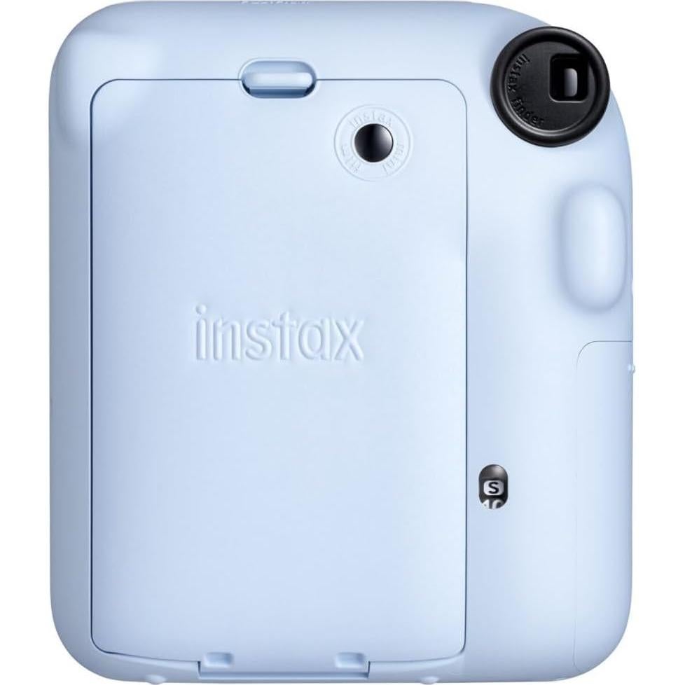 Cámara Instantánea FUJIFILM INSTAX Mini 12 Azul Pastel Kit 10 Pzs