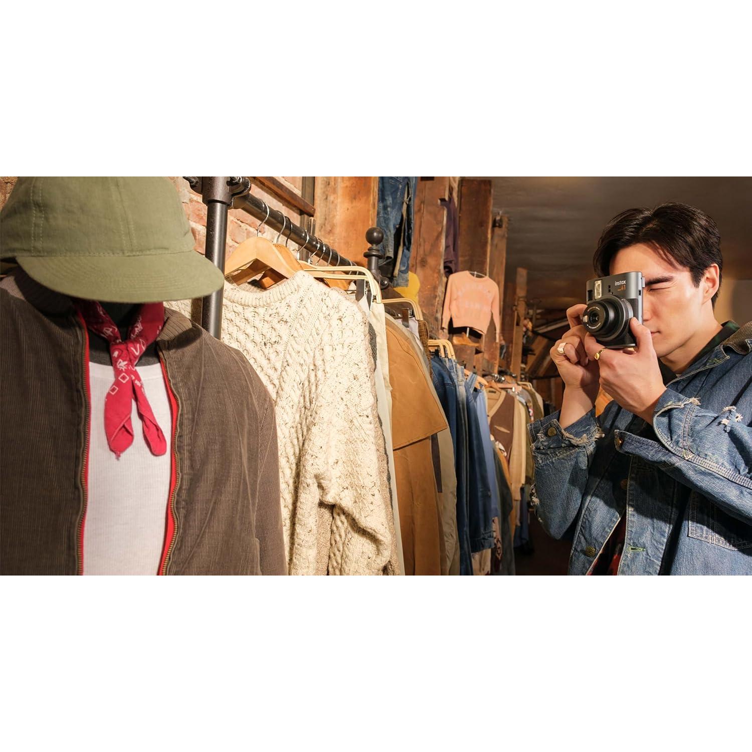 Cámara instantánea Fujifilm Instax Mini 41 + 3 paquetes de película