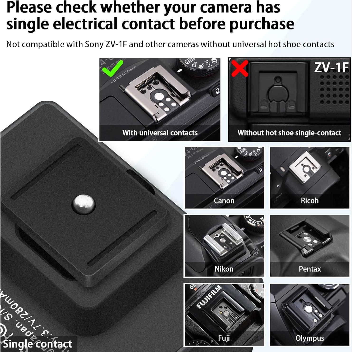 Flash Mini F1 MEDALIGHT para Cámaras Ricoh/Nikon/Canon