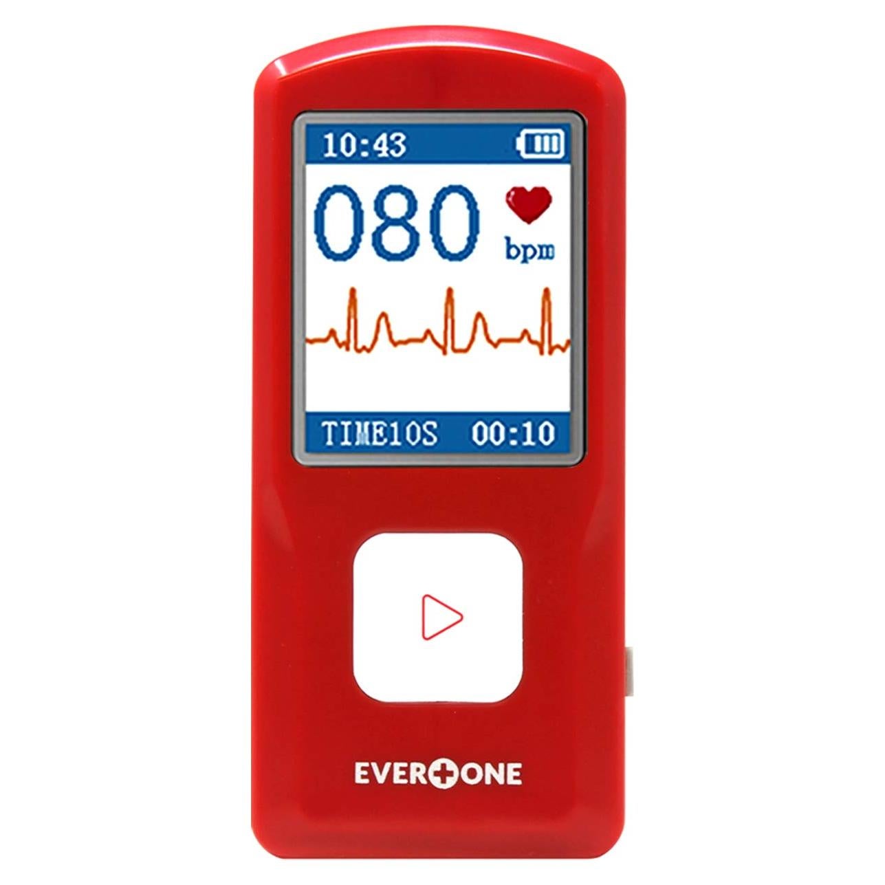 Monitor ECG/EKG Bluetooth EverOne EVOPM10, App iOS/Android