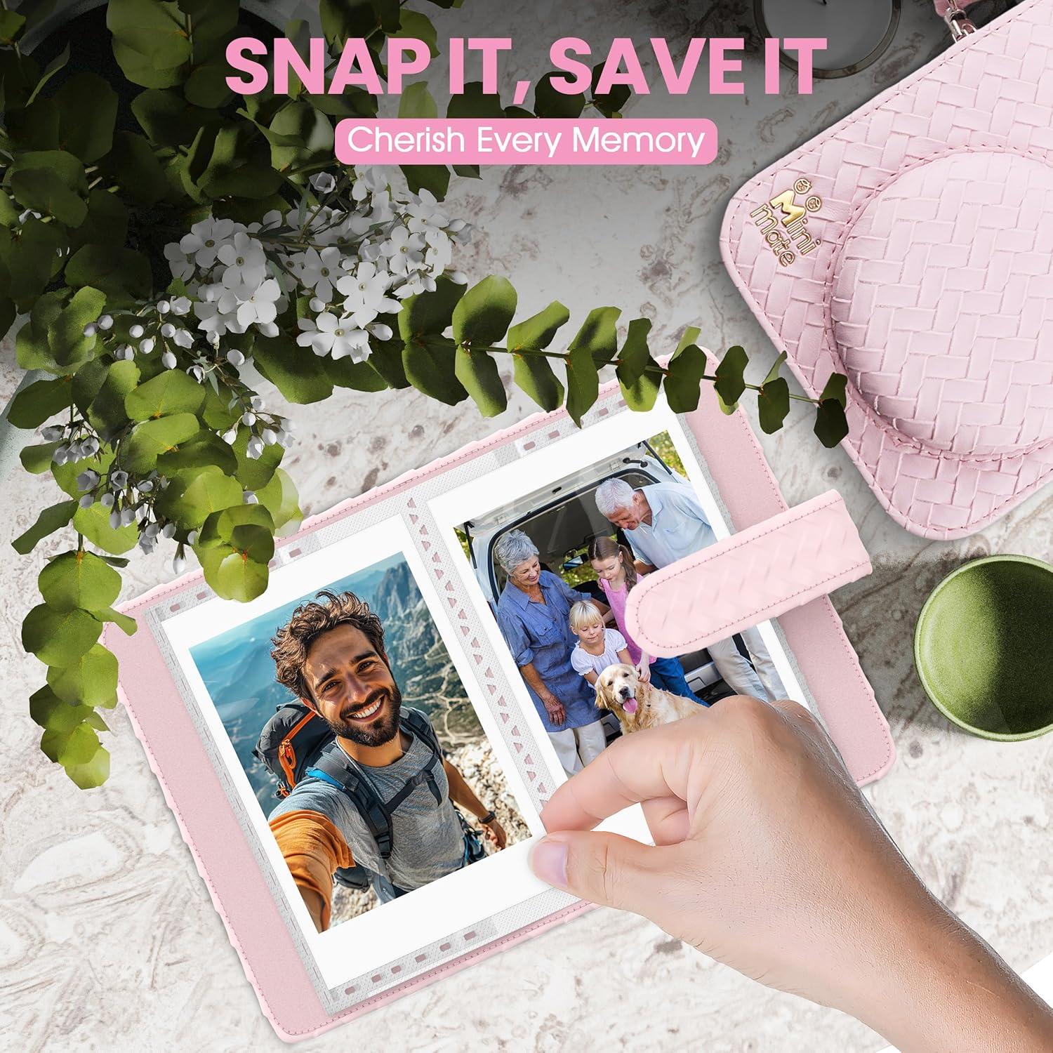 Cámara Instantánea Fujifilm Instax Mini 12 Rosa + 10 Películas