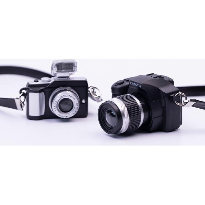 Cámara Miniatura Vintage 1:4 Fansoftiks 5,08 cm Decoración