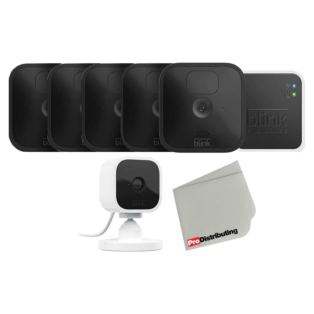 Cámara de Seguridad Inalámbrica Blink Exterior + Mini Interior