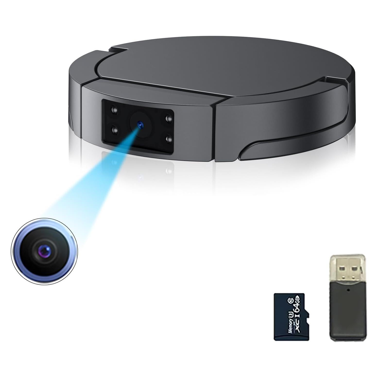 Cámara de Video Full HD 1080P OVEHEL 64GB con Visión Nocturna