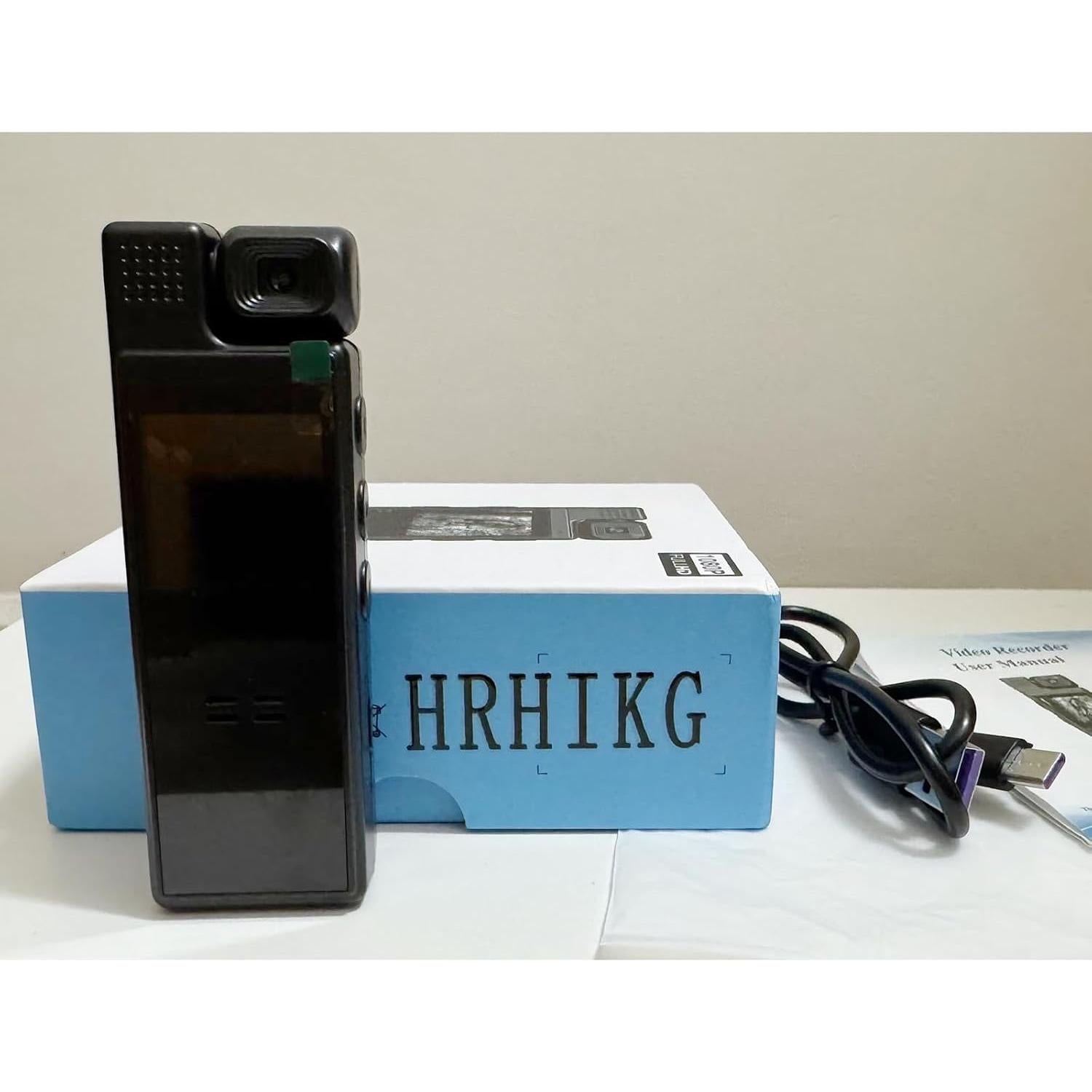 Cámara Corporal Mini HRHIKG 1080P HD con Visión Nocturna