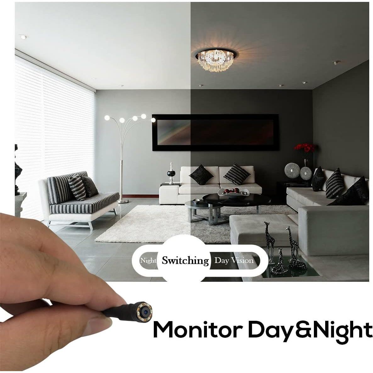 Cámara de Seguridad Mini Vanxse HD 1000TVL 3.6mm IR