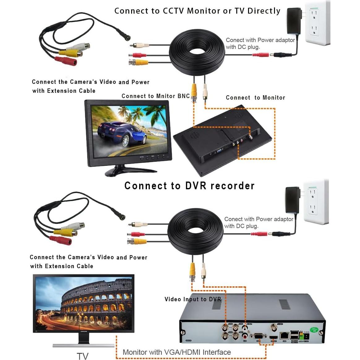 Cámara de Seguridad Mini Vanxse HD 1000TVL 3.6mm IR