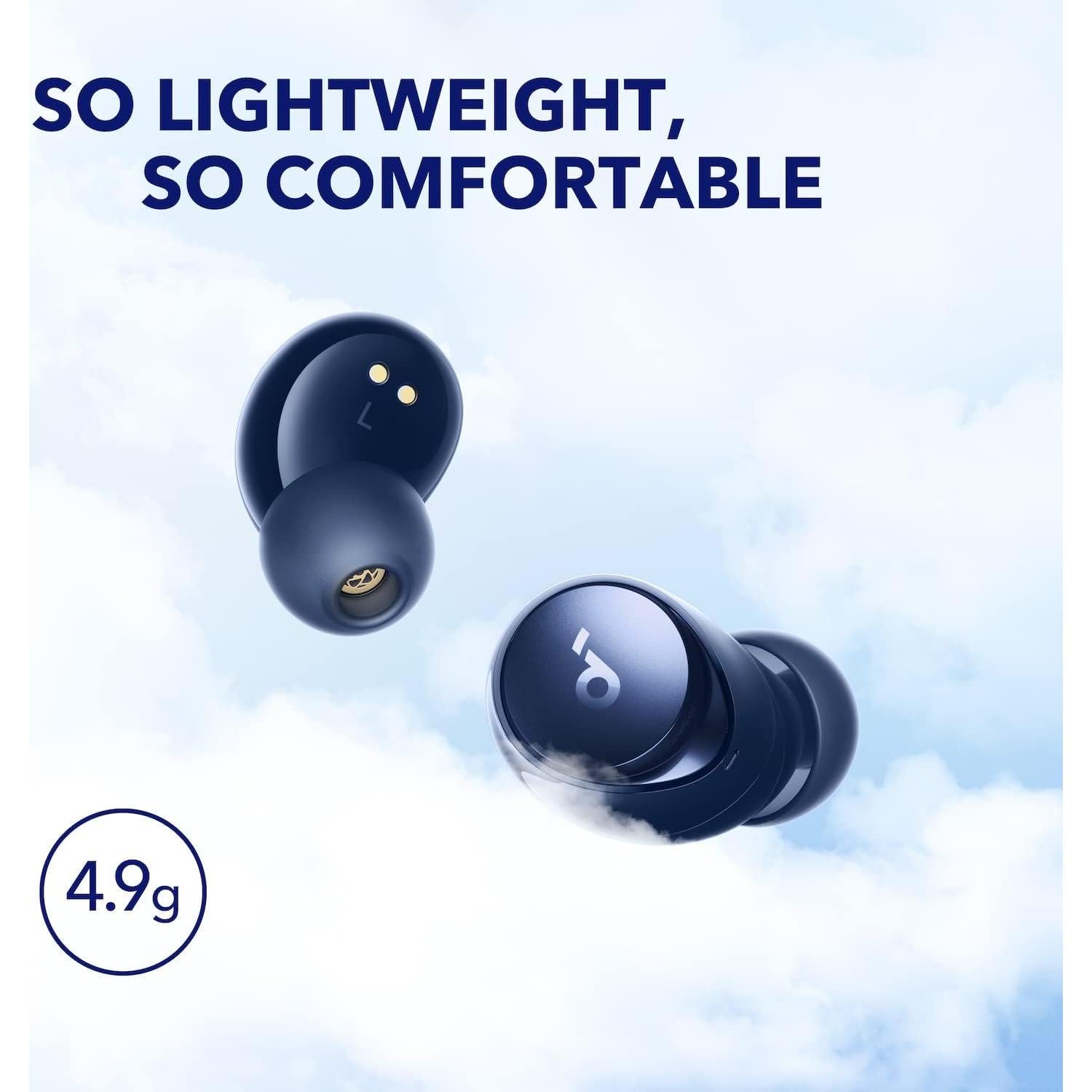 Auriculares Inalámbricos Anker Soundcore A40 Azul 50H ANC