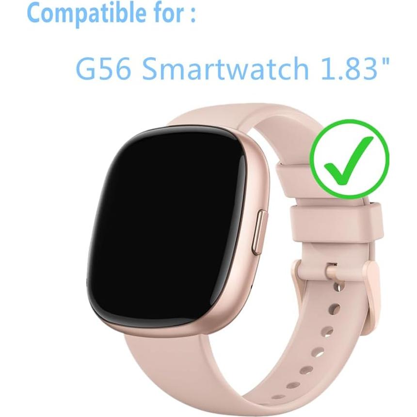 Protector de Pantalla Aemus para Reloj G56 1.83" TPU 6 Pzas