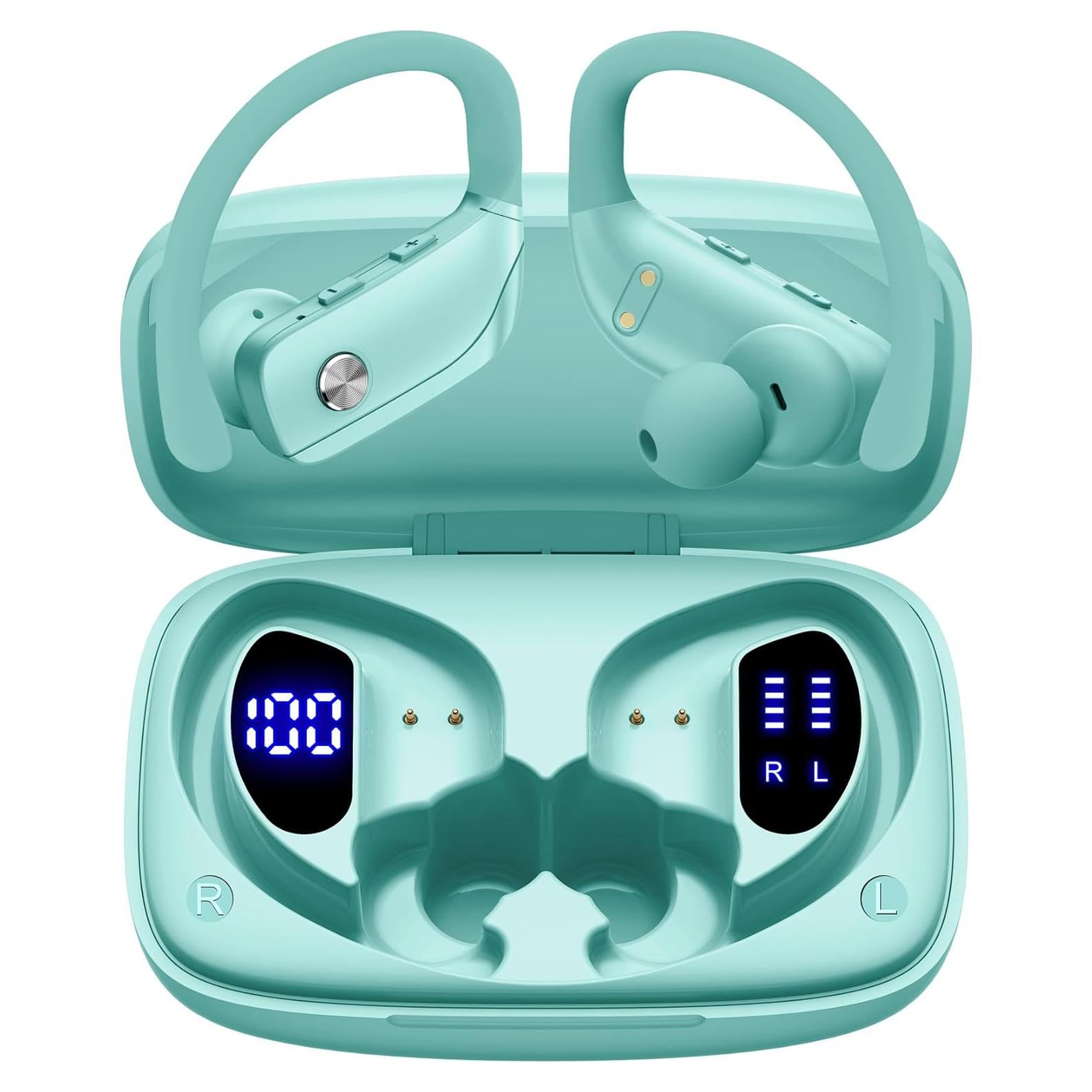 Auriculares Inalámbricos BMANI T16 Bluetooth 5.0 Verde Menta