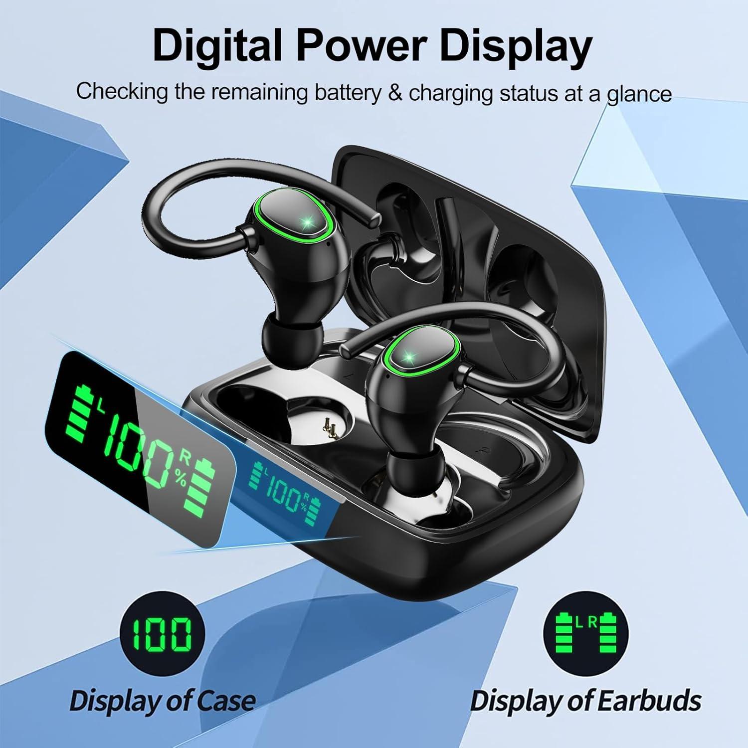 Auriculares Inalámbricos Bluetooth HUJINA i21 IPX6 60hrs