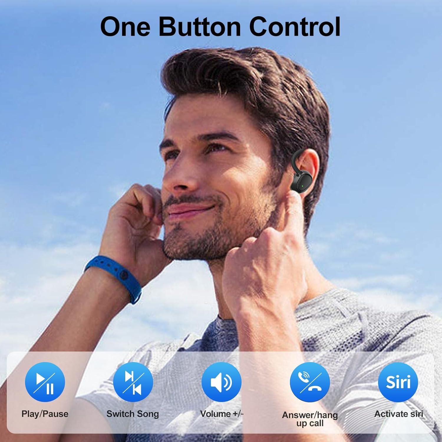 Auriculares Inalámbricos Bluetooth HUJINA i21 IPX6 60hrs