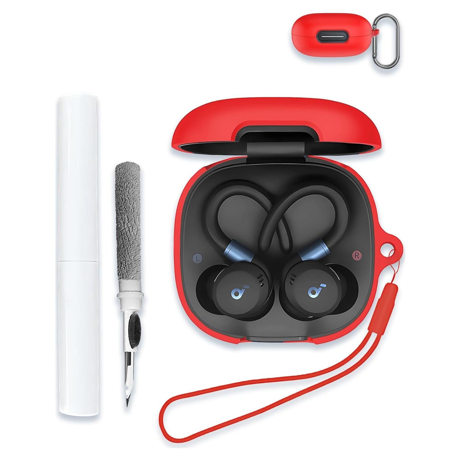 Funda de Silicona Anker Sport X20 Rojo con Mosquetón