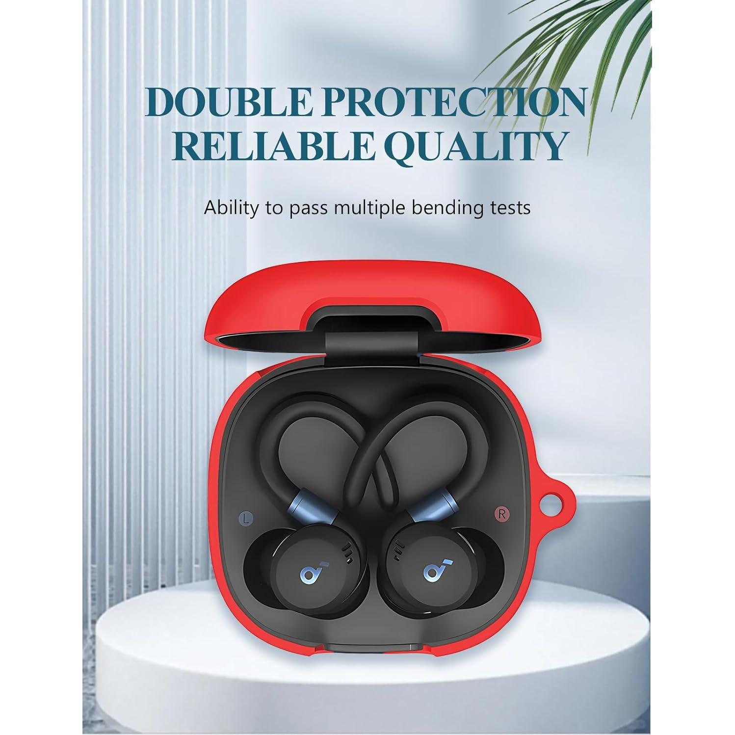 Funda de Silicona Anker Sport X20 Rojo con Mosquetón