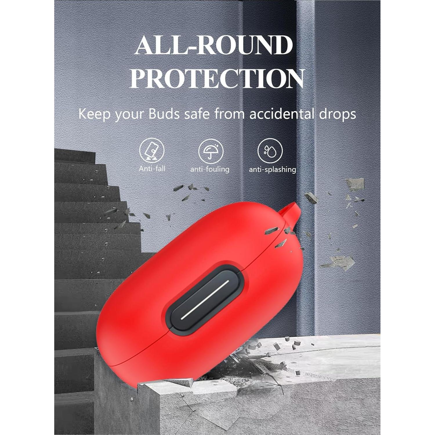 Funda de Silicona Anker Sport X20 Rojo con Mosquetón