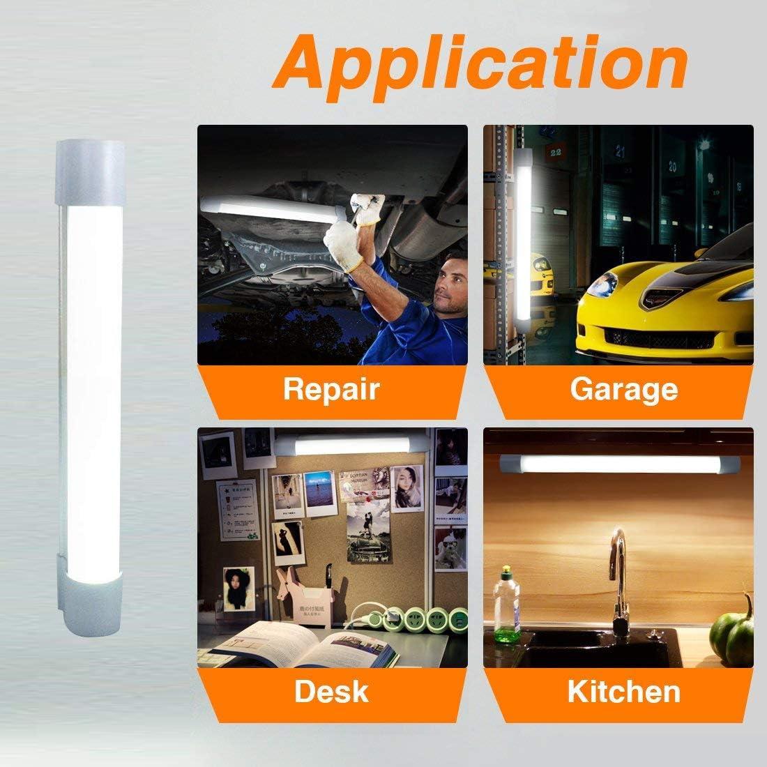 Luz LED recargable LETOUR Tubo 4000 lúmenes 5200mAh