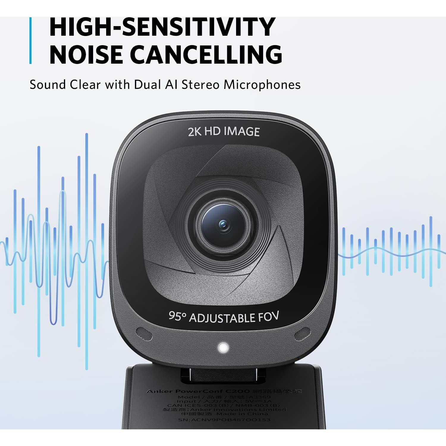 Altavoz de Conferencia Anker PowerConf C200 2K 360° Bluetooth