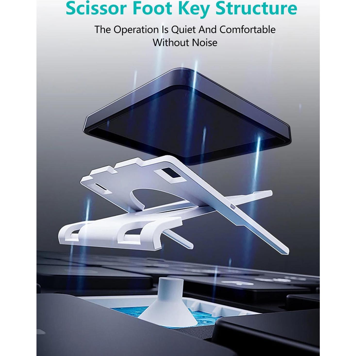 Teclado Plegable PopBloom K212 Inalámbrico Recargable Amarillo