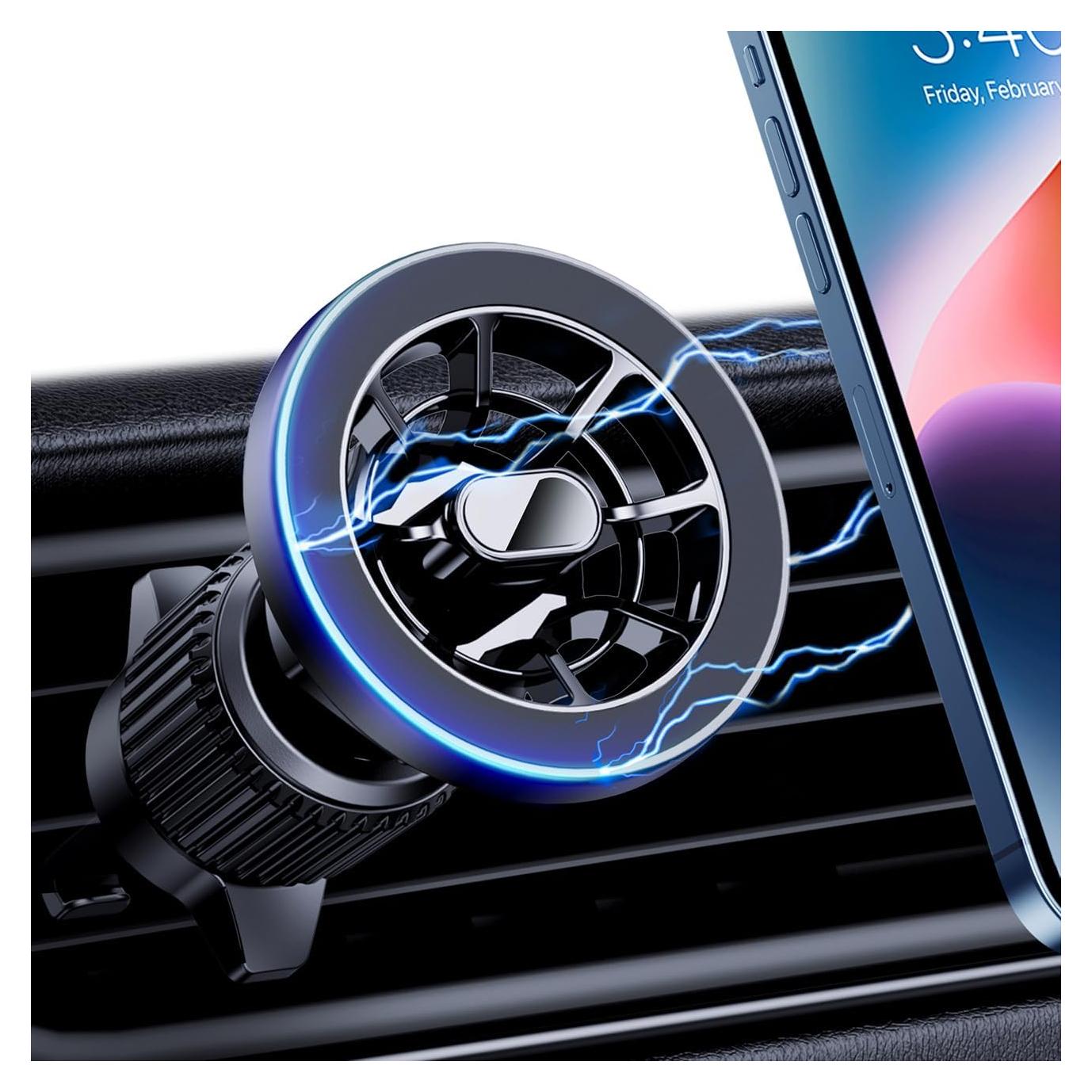 Soporte Magnético para Teléfono en Coche PGU - Compatible con MagSafe