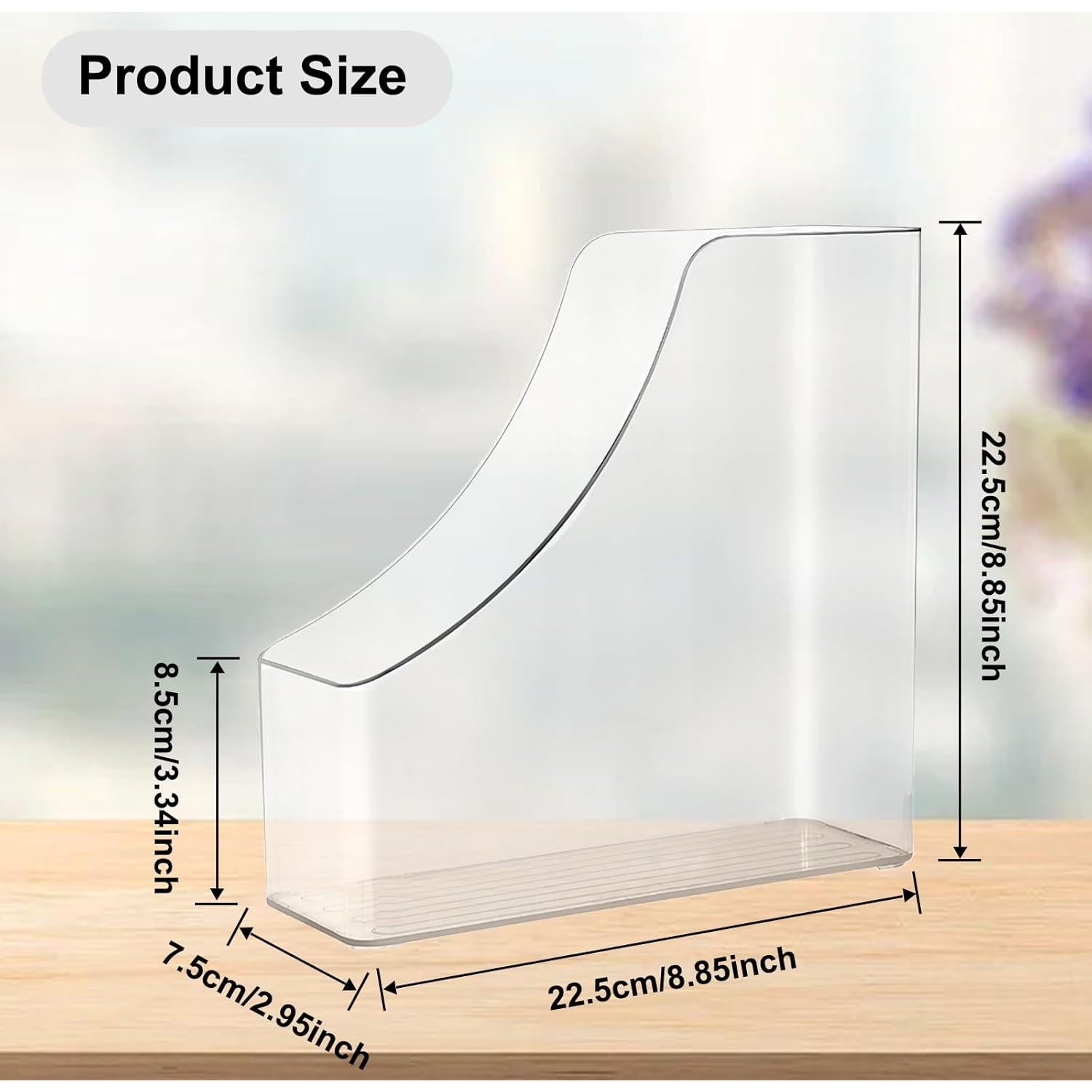 Organizador de Archivos Vertical WOOPSOO Claro 22.5x22.5 cm