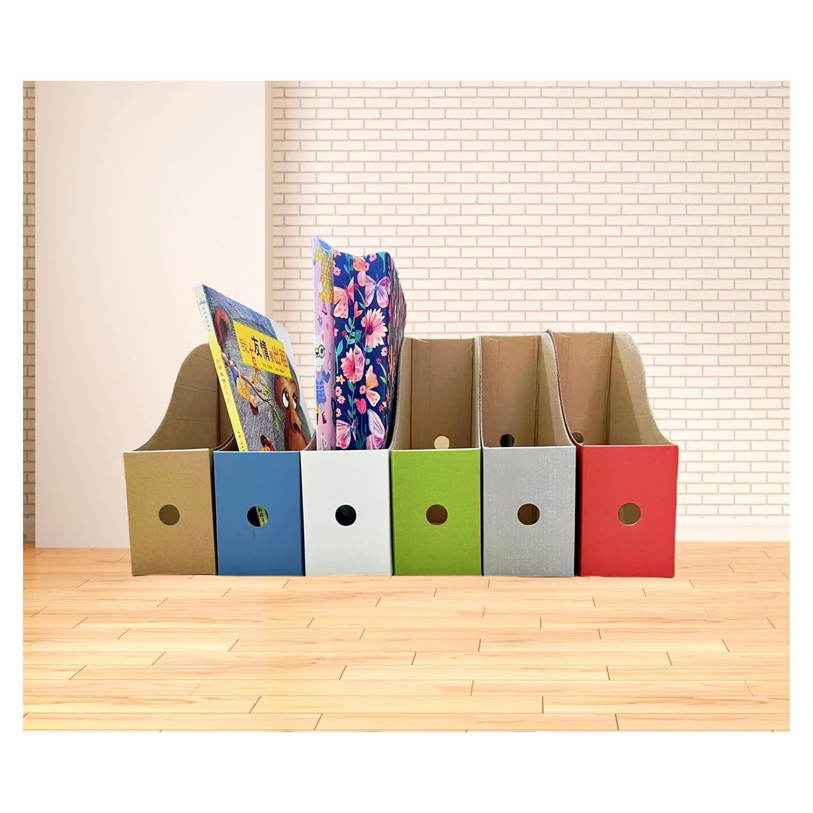 Soportes de Revistas ZaoFem Set de 6 Multicolor 22,86 cm