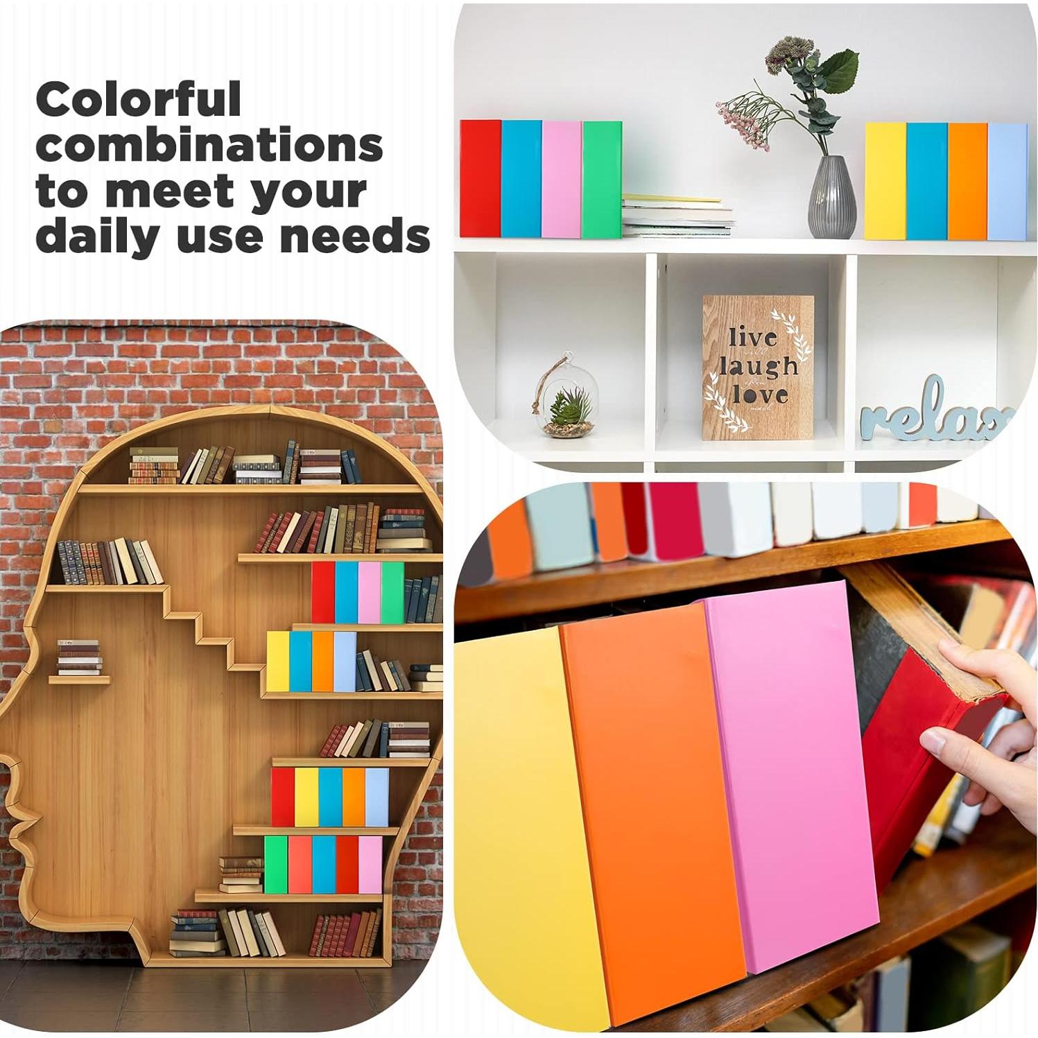 Jutom Soportes para Revistas 32 Pcs Cartón Plegables 25x24x10 cm