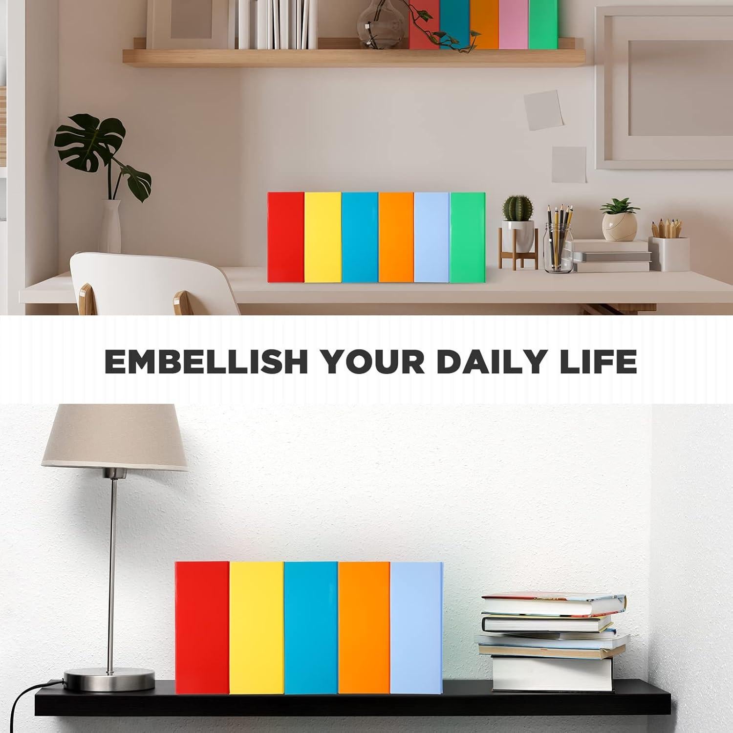 Jutom Soportes para Revistas 32 Pcs Cartón Plegables 25x24x10 cm