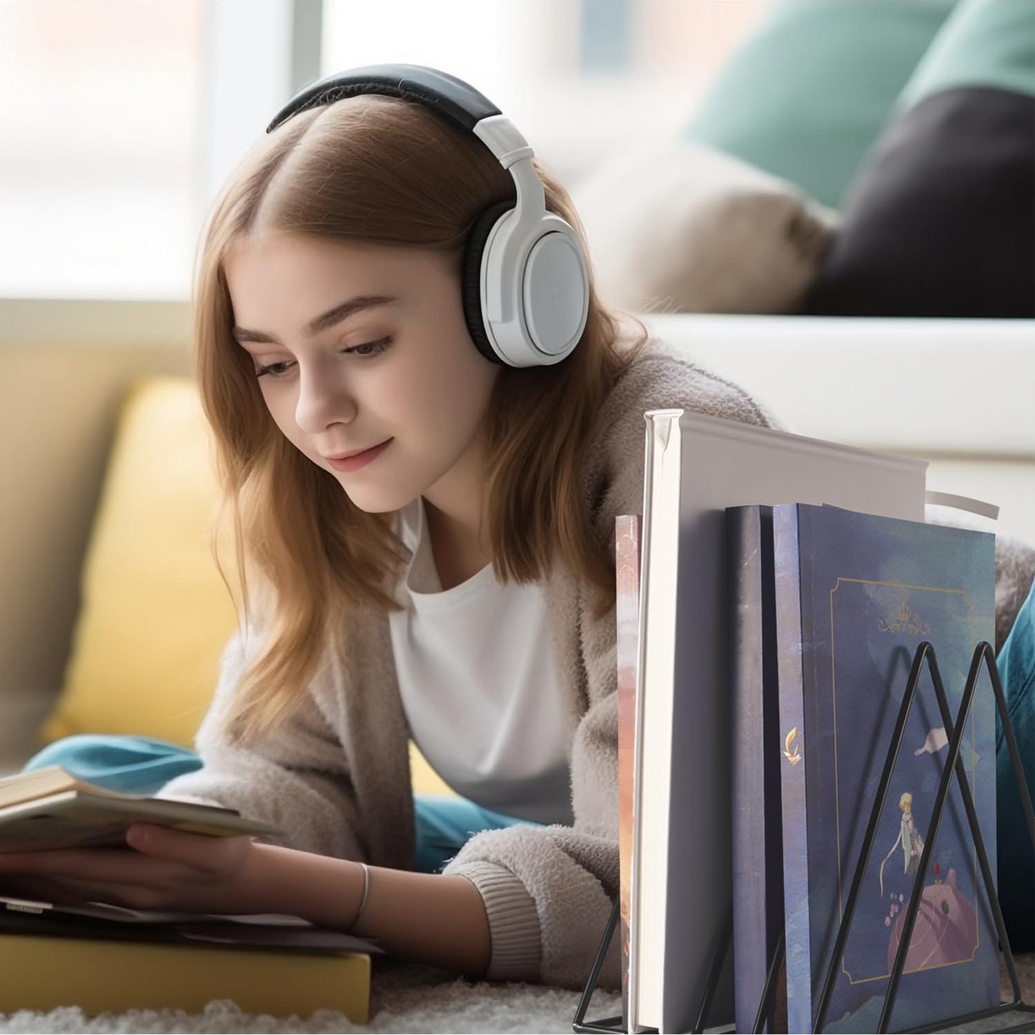 Soporte de Archivos Triangular Goiio 5 Ranuras Negro 18x15x18cm