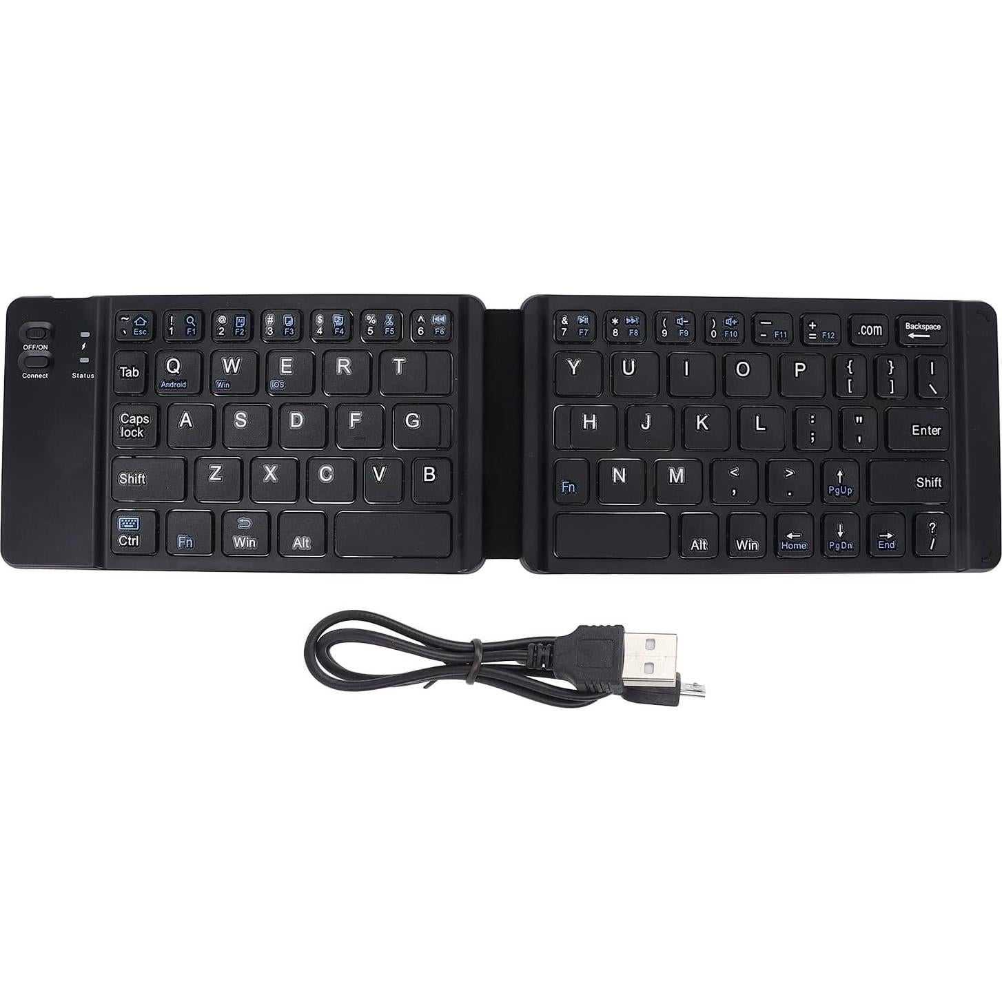 Teclado Plegable Bluetooth Hilitand 120mAh Compacto