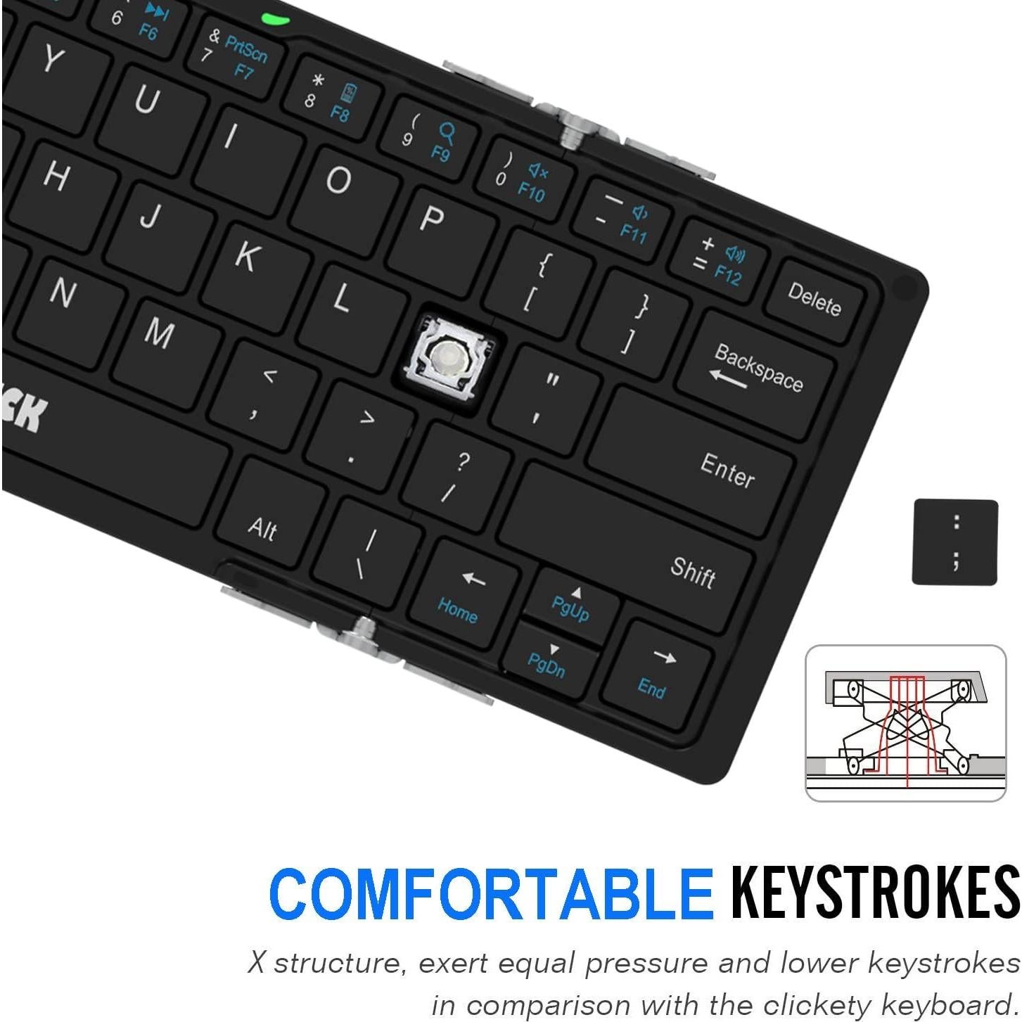 Teclado Bluetooth Plegable Arteck para iPad y Android