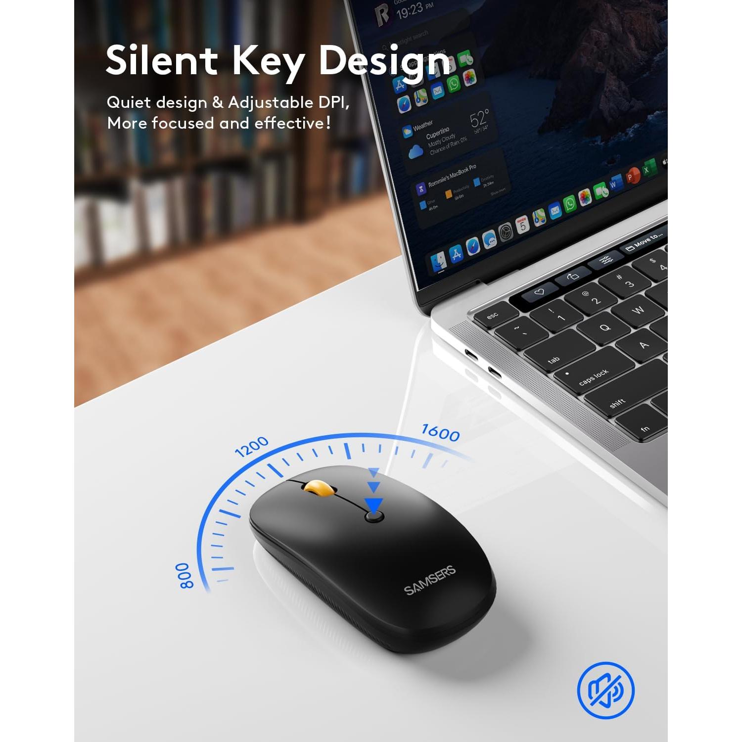 Combo Teclado y Ratón Plegables Samsers KM08 Bluetooth