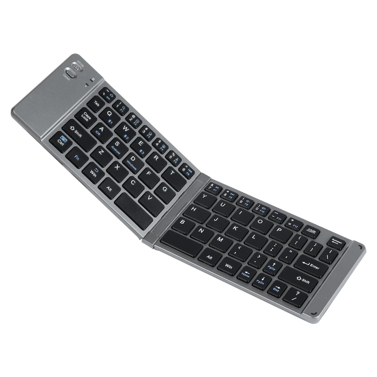 Teclado Bluetooth Plegable Gabongcui Mini Inalámbrico 14.89cm