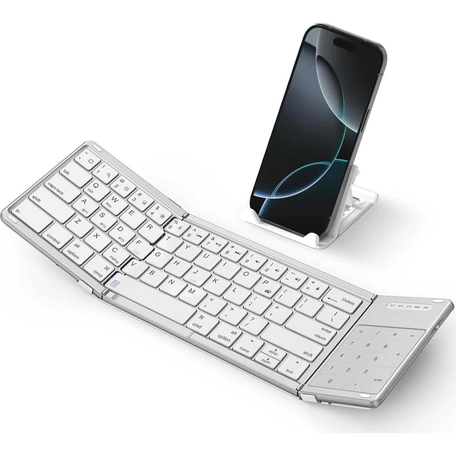 Teclado Plegable Inalámbrico SODI con Touchpad para Mac
