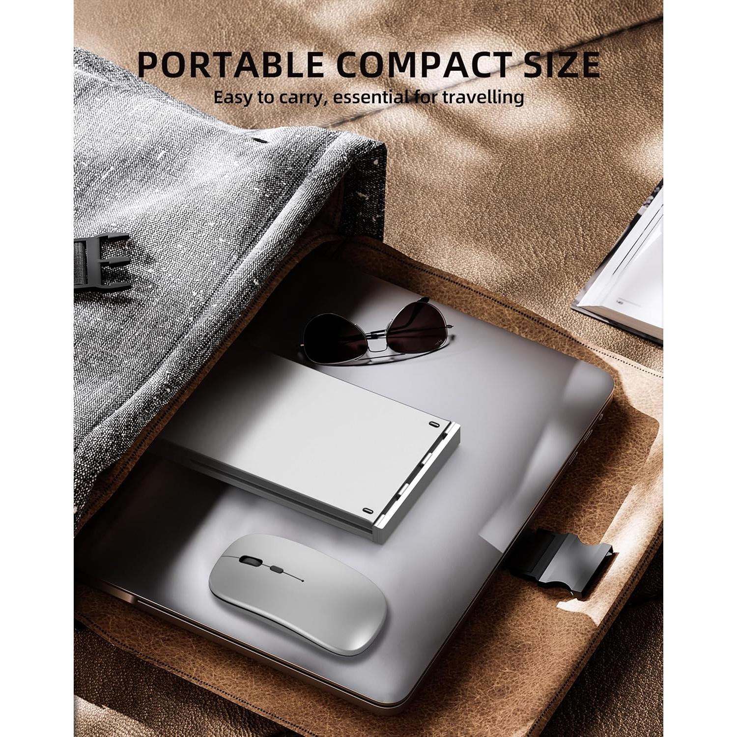 Combo Teclado y Ratón Plegables Inalámbricos Zcyzbb