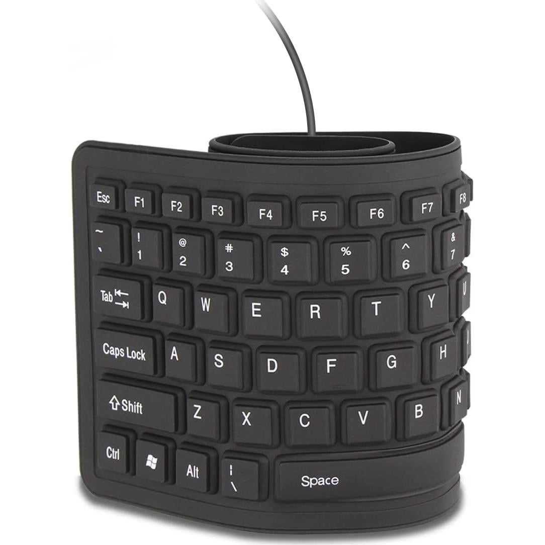 Teclado de Silicona Plegable Sungwoo USB Impermeable 40cm