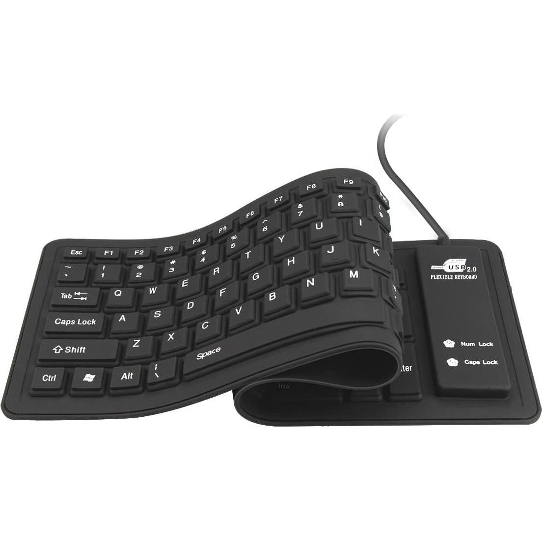 Teclado de Silicona Plegable Sungwoo USB Impermeable 40cm