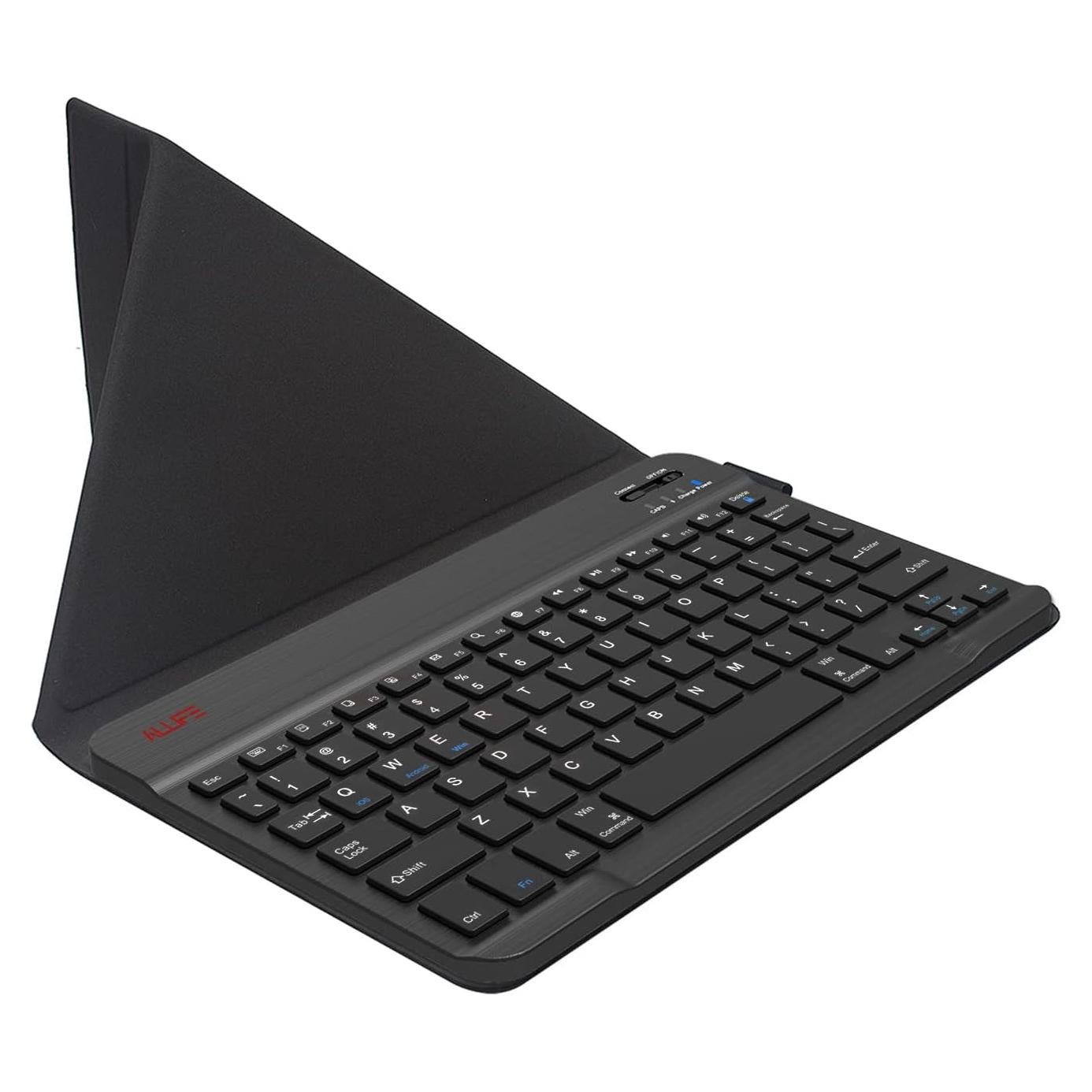 Teclado Bluetooth ALLIFE Ultra Ligero con Funda Soporte