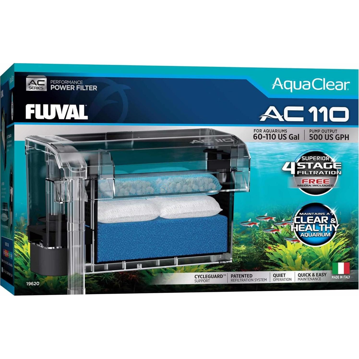 Kit de Mantenimiento Fluval AC110 para Acuarios 30.5x18.5cm