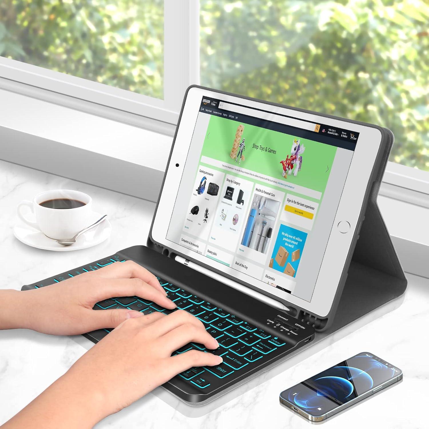 Teclado Bluetooth Inalámbrico XIWMIX Ultra Delgado 24.4x14.5cm