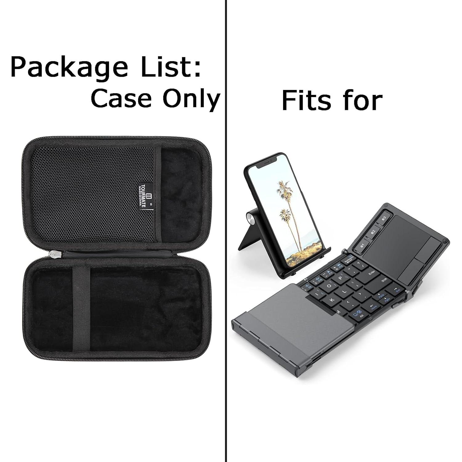 Funda Dura de Viaje para Teclado Bluetooth iClever Tourmate